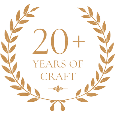 20+ YEARS OF CRAFT