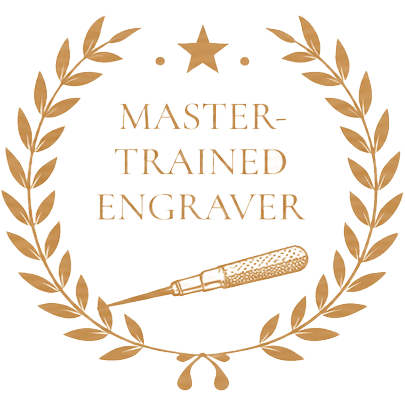 MASTER-TRAINED ENGRAVER