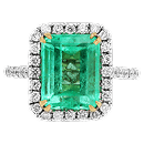 SIGNET BLUE TOPAZ BLUE TOPAZ