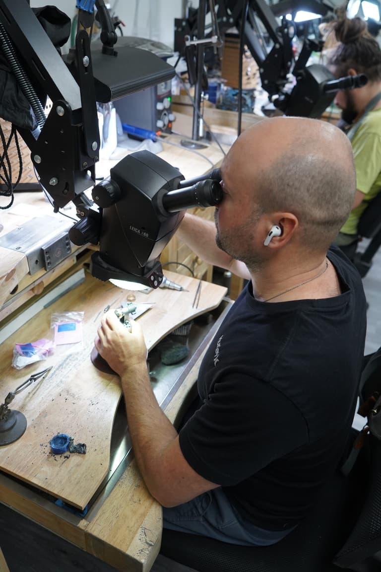 Alex Trofimchuk at work