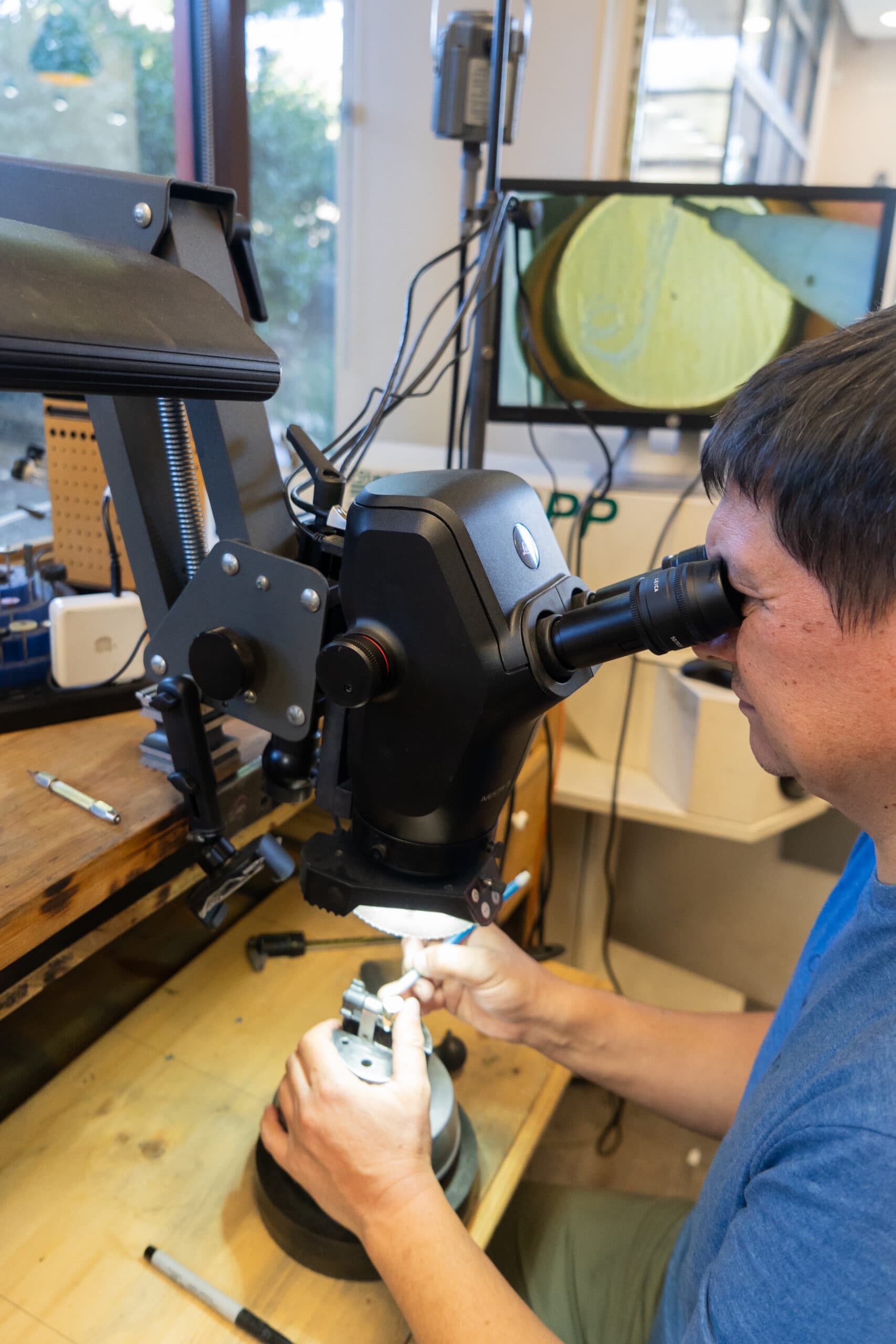 Vladimir Voronenko at work